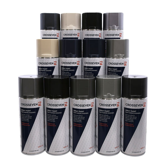 Crosseven Outboard Engine Spray Paint