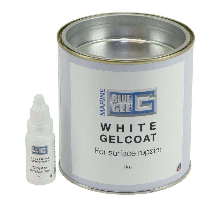 Blue Gee Marine Gelcoat Filler & Catalyst Kit