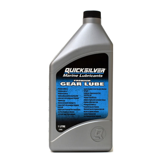 Quicksilver Premium SAE 80W-90 Outboard Gear Lube - 1 Litre
