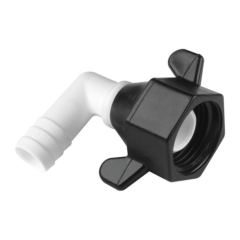 SEAFLO Plastic Skin Fitting 90 Degree Elbow - 1-1/8"