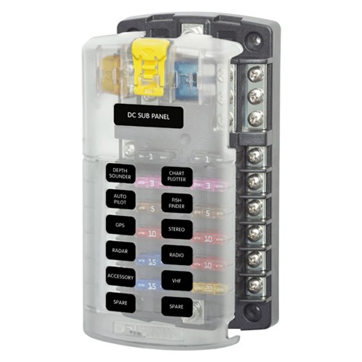 Blue Sea Systems ST Blade Fuse Block