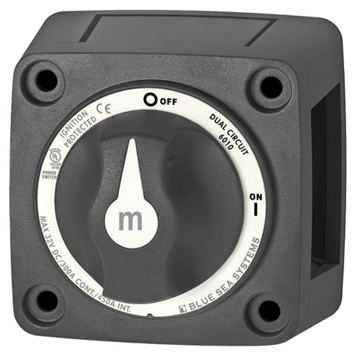 Blue Sea Systems M Series Dual Circuit Battery Switch