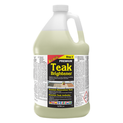 Starbrite Premium Teak Brightener Step 2