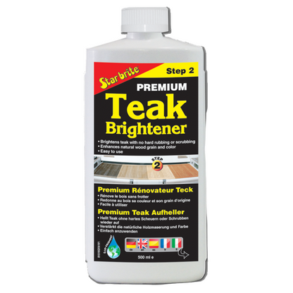Starbrite Premium Teak Brightener Step 2
