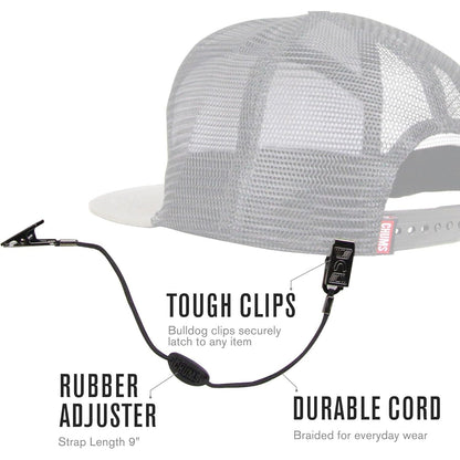 Chums Cap Retainer Hat Clip Adjustable Hat Holder