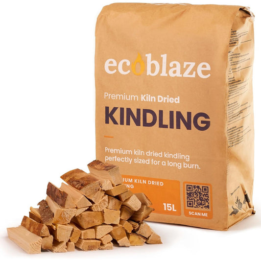 Ecoblaze Kiln Dried Kindling Wood Bag Aprox 6.5 KG