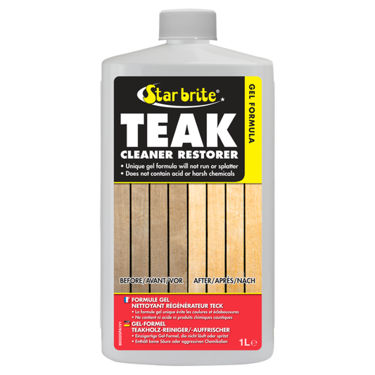 Starbrite Gel Formula Teak Cleaner Restorer - 1 Litre