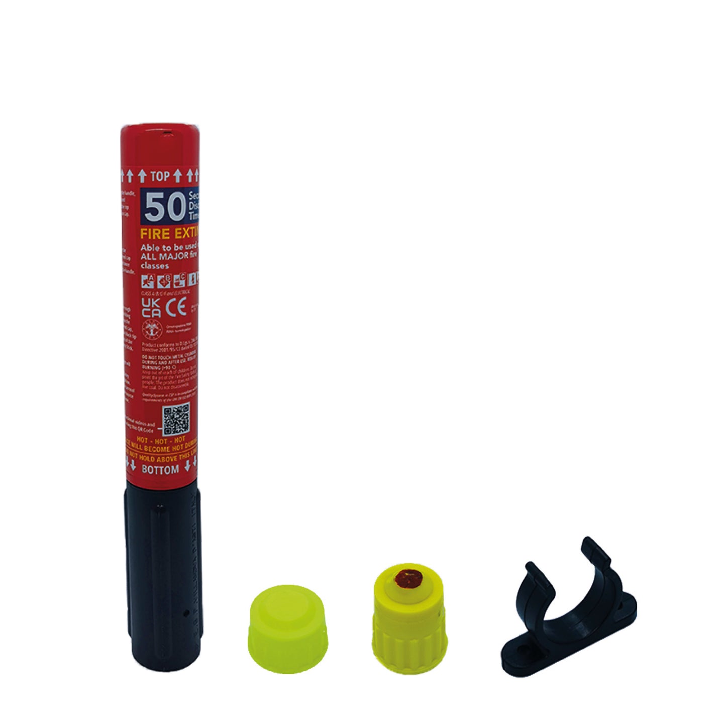 Fire Safety Stick FSS50 Hand Held Fire Extinguisher - 50 Seconds Discharge