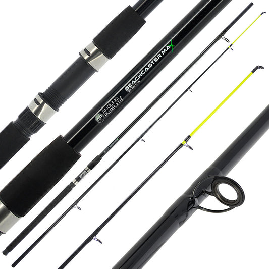 Angling Pursuits Beachcaster Max Beachcaster Fibreglass Casting Fishing Rod - 12 Foot