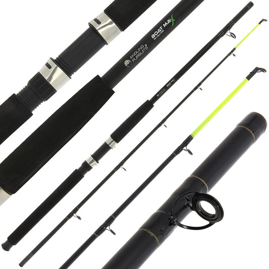 Angling Pursuits Boat Max Fibreglass Boat Fishing Rod - 6 Foot