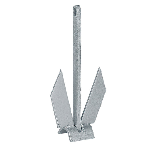 Aquamarine Grip High Tensile Flat Anchor HDG - 12 KG