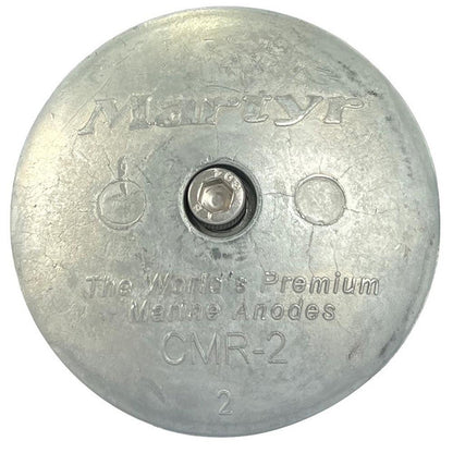 MG Duff ZD52 / ZD59 Bolt On Disc Rudder Anode - Zinc