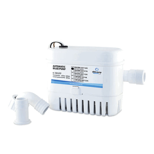 Albin Automatic Submersible Bilge Pump 500 GPH - 12V