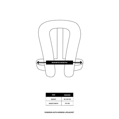 Baltic Poseidon 165N Automatic Harness Lifejacket