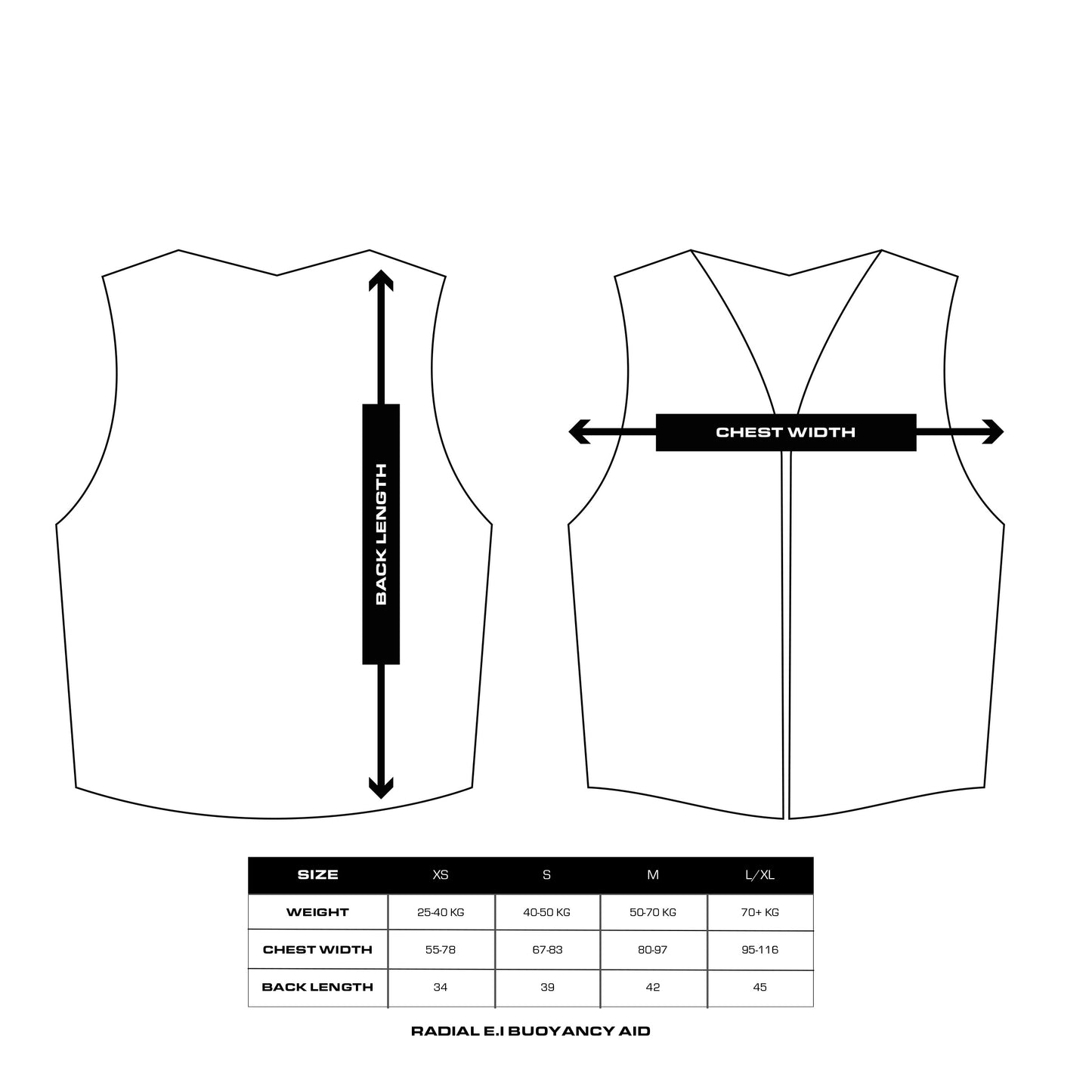 Baltic Radial E.I Buoyancy Aid