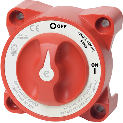 Blue Sea E Series Single Circuit Battery Switch