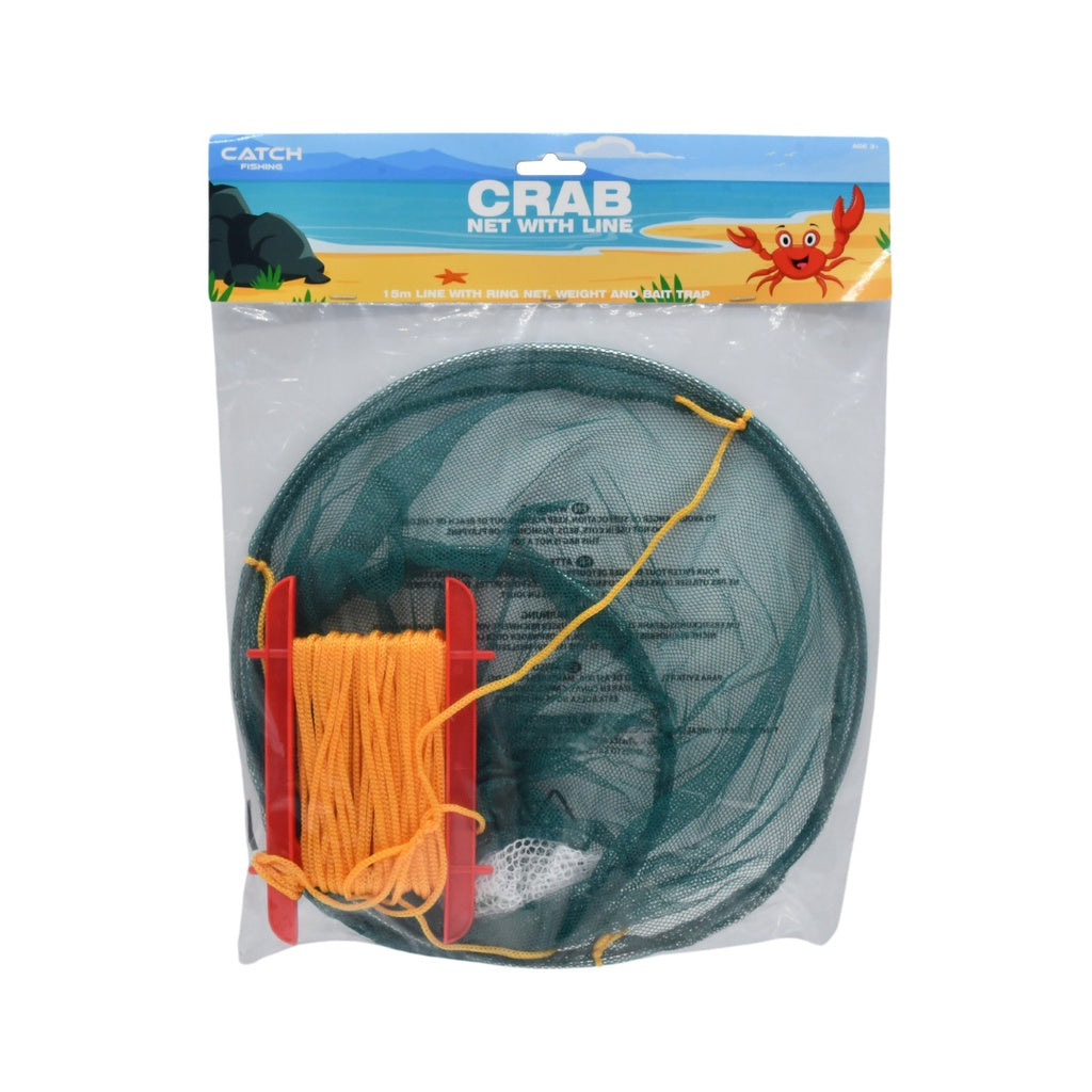 Catch Fishing Crab Net With Line