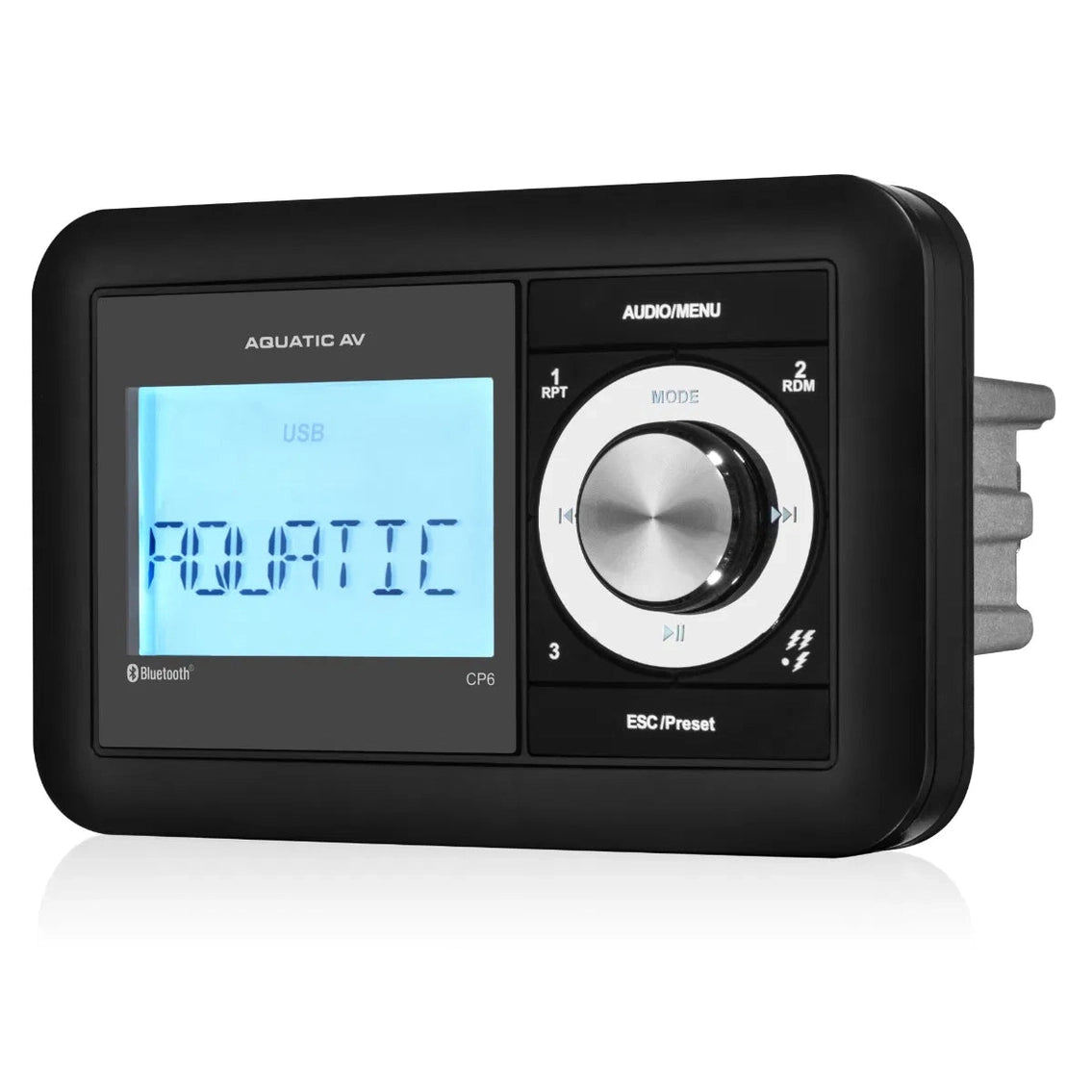 Aquatic AV CP6 Compact Marine Bluetooth Stereo