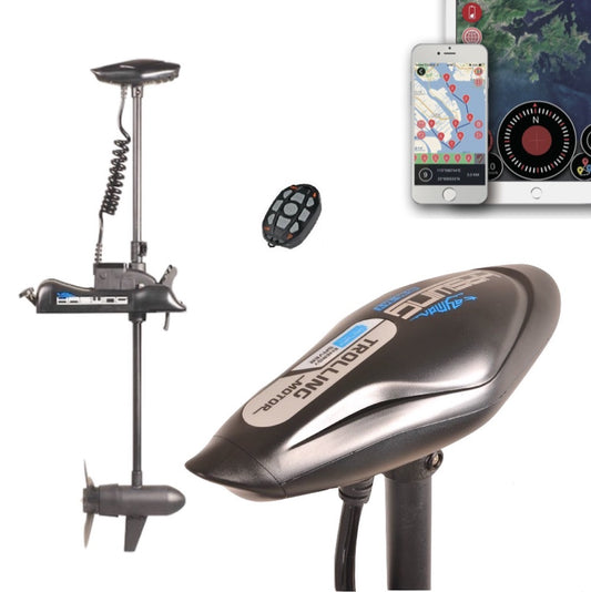 HASWING Cayman B/GPS Electric Bow Mount Outboard Trolling Motor With Wireless Controller - 80lbs