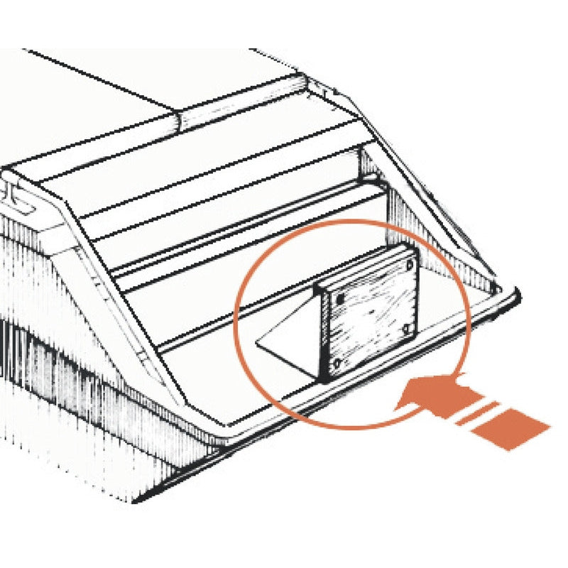 Osculati Deck Mounted Fixed Outboard Bracket - 15HP