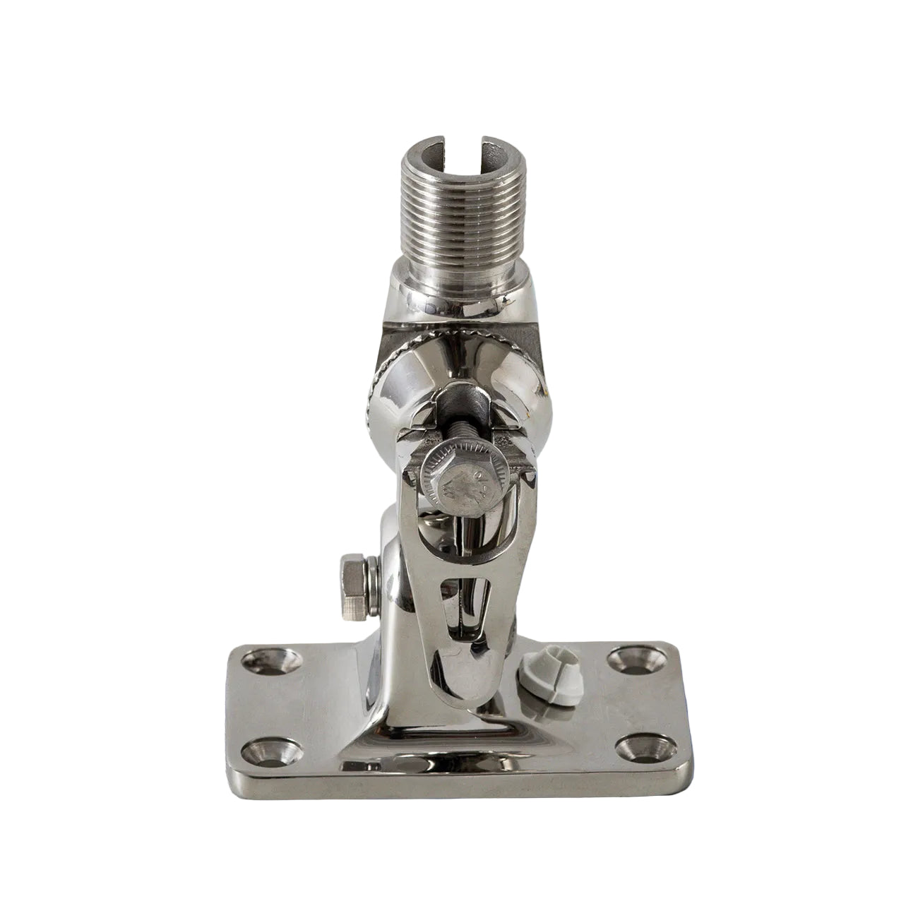 Glomex Glomeasy RA107SSFME Stainless Steel 4 Way Ratchet Antenna Mount