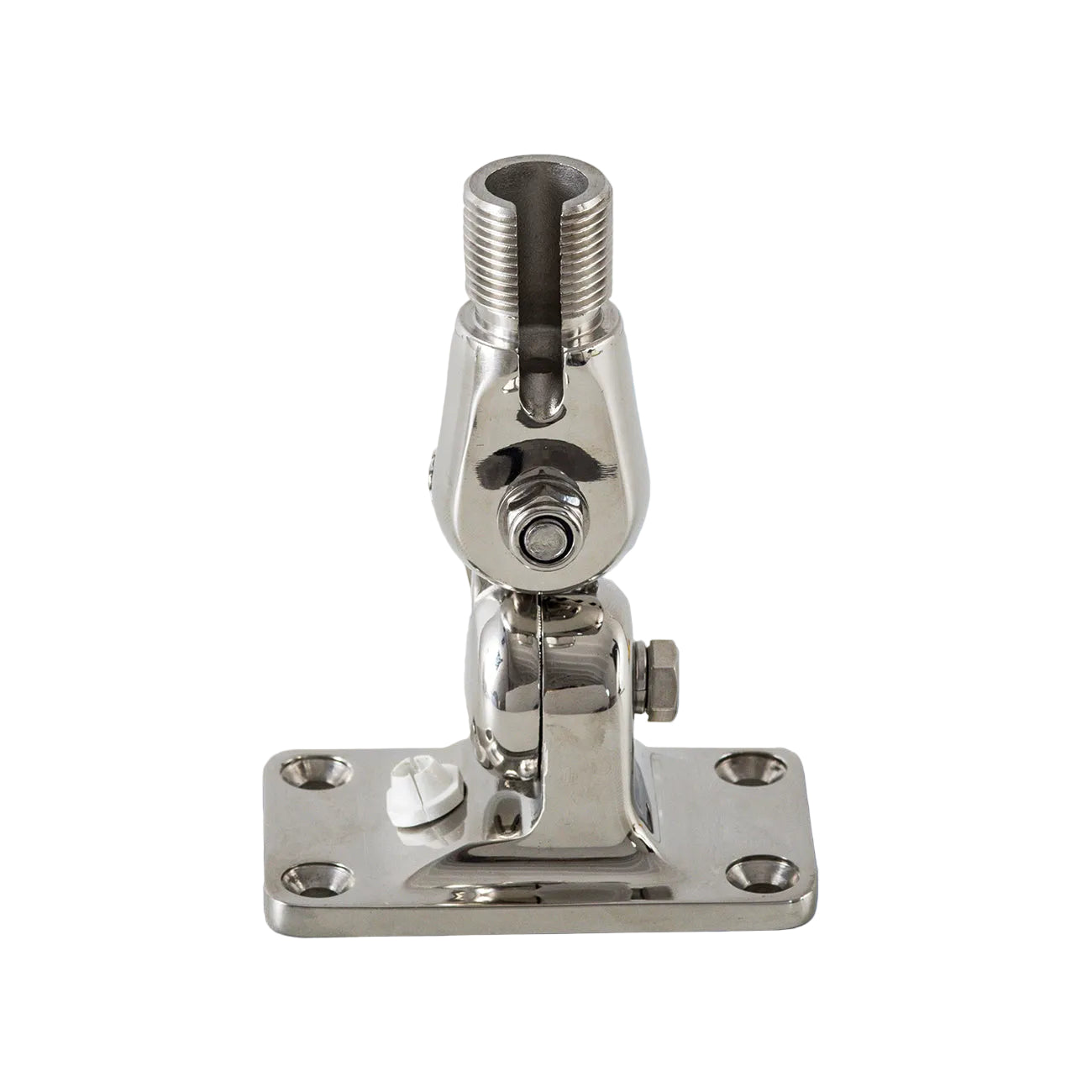 Glomex Glomeasy RA107SSFME Stainless Steel 4 Way Ratchet Antenna Mount