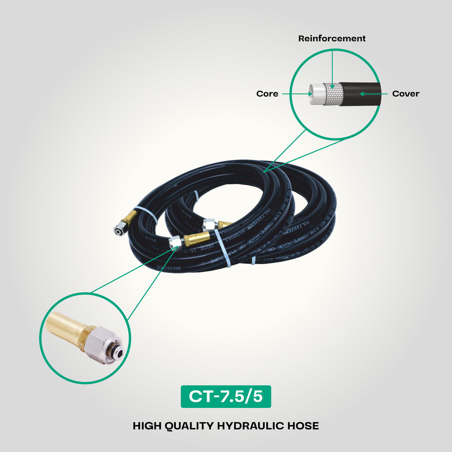 Glydus Outboard Hydraulic Steering Kit - Up To 175HP