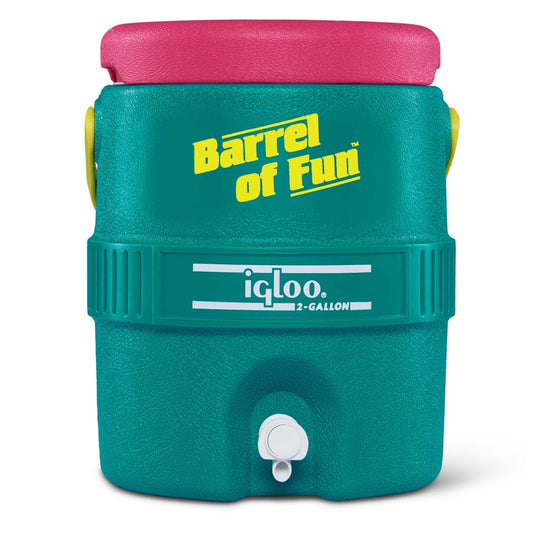 Igloo Seat Top Cooler Retro Barrel of Fun