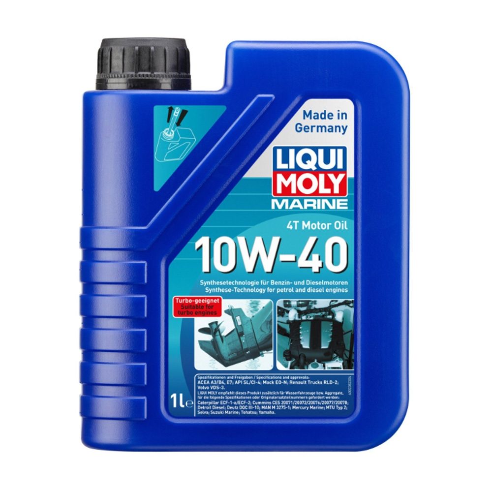 Liqui Moly High Performance Marine 4T Motor Oil 10W-40