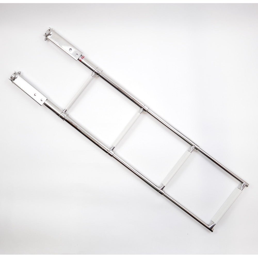 Stainless Steel Telescopic Boarding Ladder - 4 Step