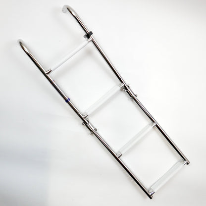 Stainless Steel Folding Boarding Ladder - 4 Step