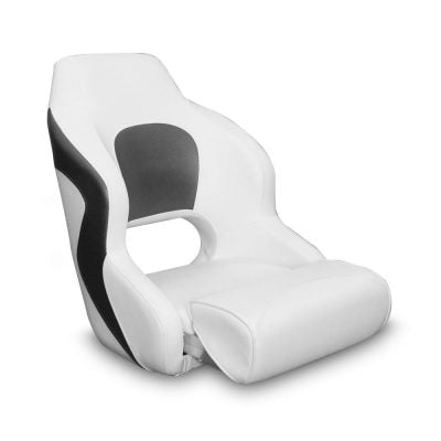 Premium Captain’s Bucket Flip-Up Bolster Boat Seat