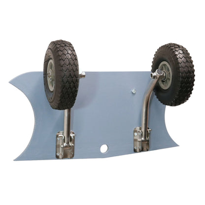 EasyFold Stainless Steel Boat Launching Wheels - Grey