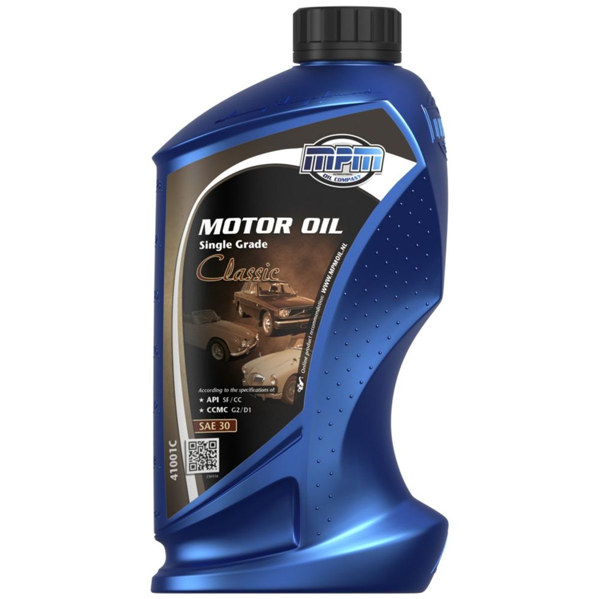 MPM Motor Oil SAE 30 Single Grade Oil Classic - 1 Litre