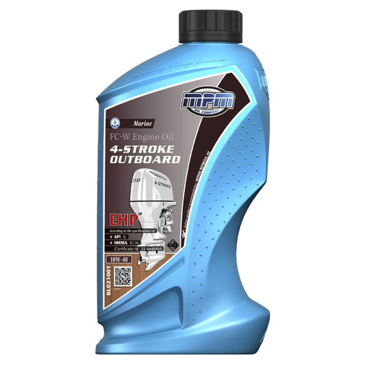 MPM Marine FC-W 4-Stroke Outboard Oil EHP 10W-40 - 1 Litre