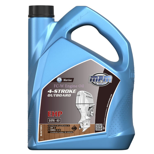 MPM Marine FC-W 4-Stroke Outboard Oil EHP 10W-40 - 5 Litre