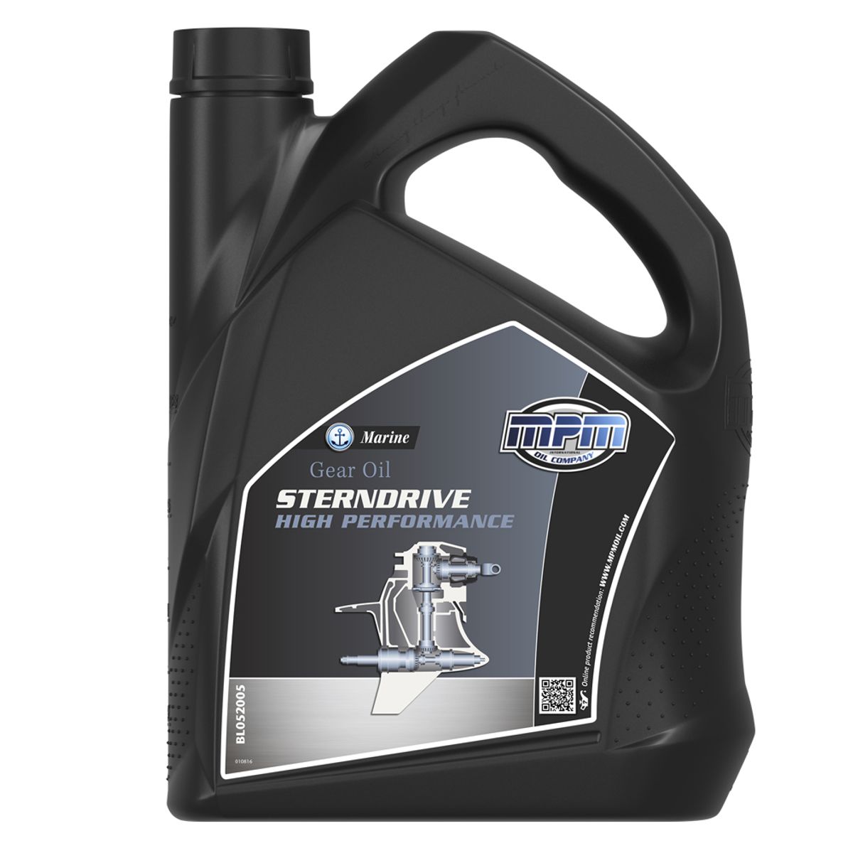 MPM Marine Gear Oil Sterndrive High Performance - 5 Litre