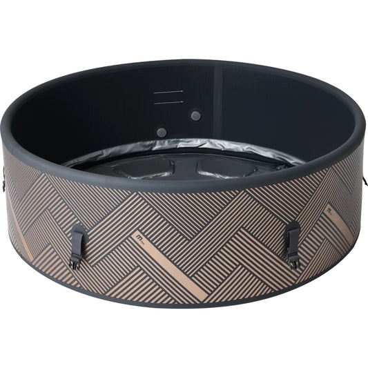 MSpa Verto Mono-Eco 6 Person Round Champagne Gold Inflatable Hot Tub