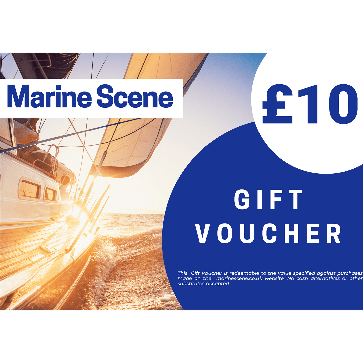 Marine Scene Gift Card Vouchers - From £5.00!