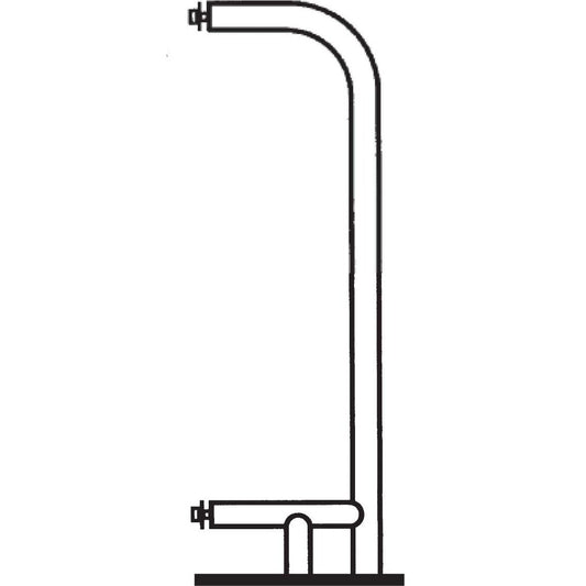 Echomax 230BR Passive Radar Reflector Deck Mount Bracket