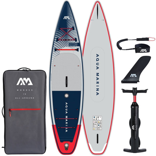 Aqua Marina Hyper iSUP 11' 6" / 12' 6" Inflatable Paddle Board w/ Coil Leash