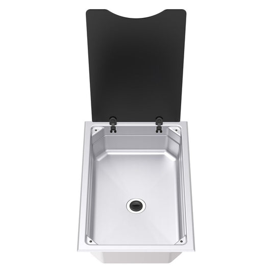 Thetford Rectangular Stainless Steel Sink - 36 x 55cm