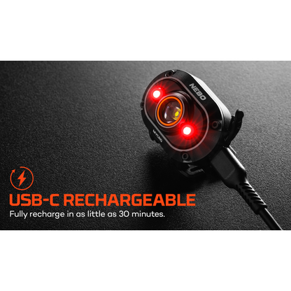 Nebo Mycro 450 Head Torch Convertible Headlamp - Up To 450 Lumens