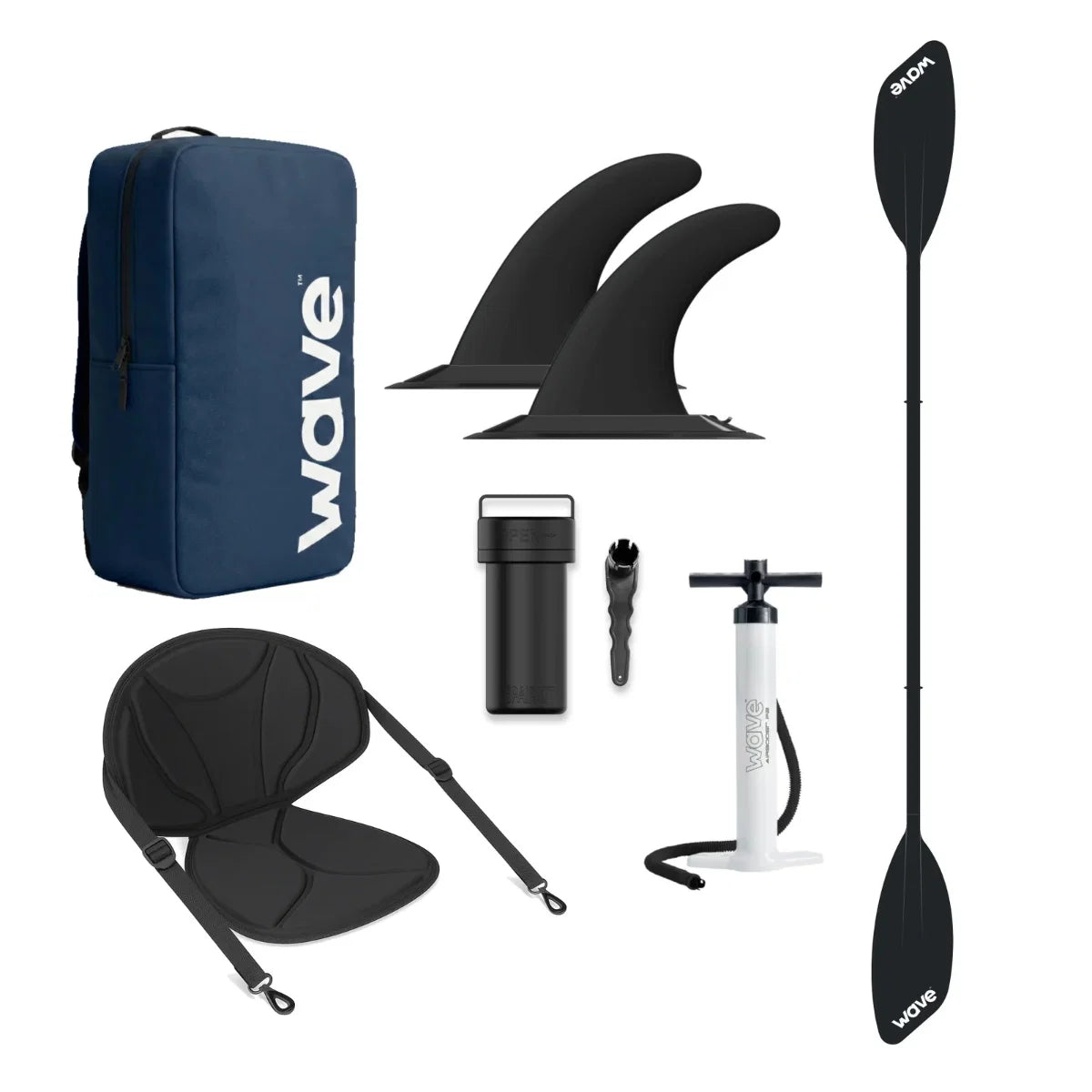 WAVE Navigator 3.0 Inflatable Touring Kayak - 1 Person