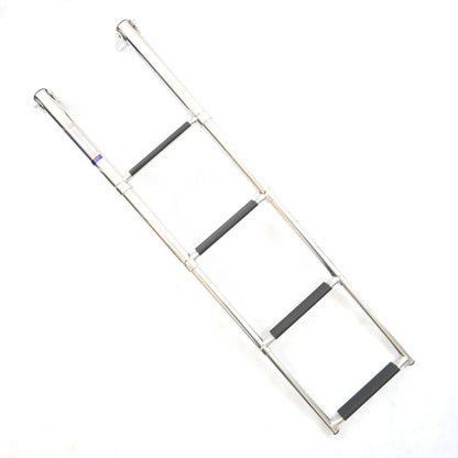 Stainless Steel Telescopic Boarding Ladder - 4 Step