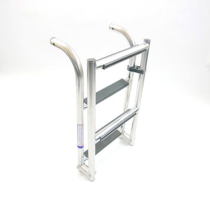 Stainless Steel Folding Boarding Ladder - 4 Step