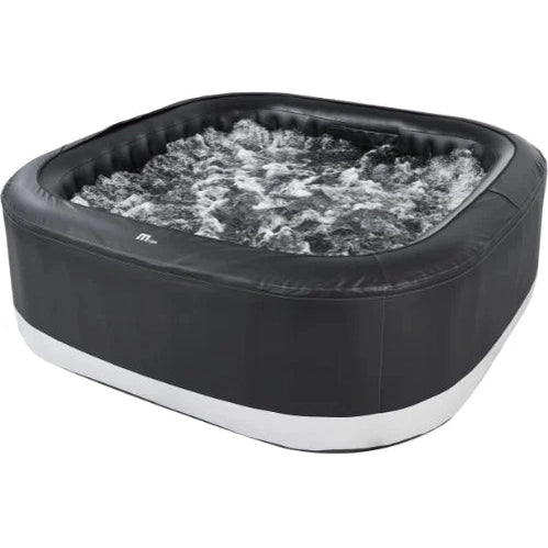 MSpa Premium Portland 6 Person Square Black Inflatable Hot Tub