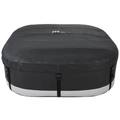 MSpa Premium Portland 6 Person Square Black Inflatable Hot Tub