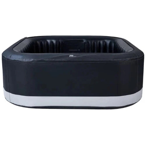 MSpa Premium Portland 6 Person Square Black Inflatable Hot Tub