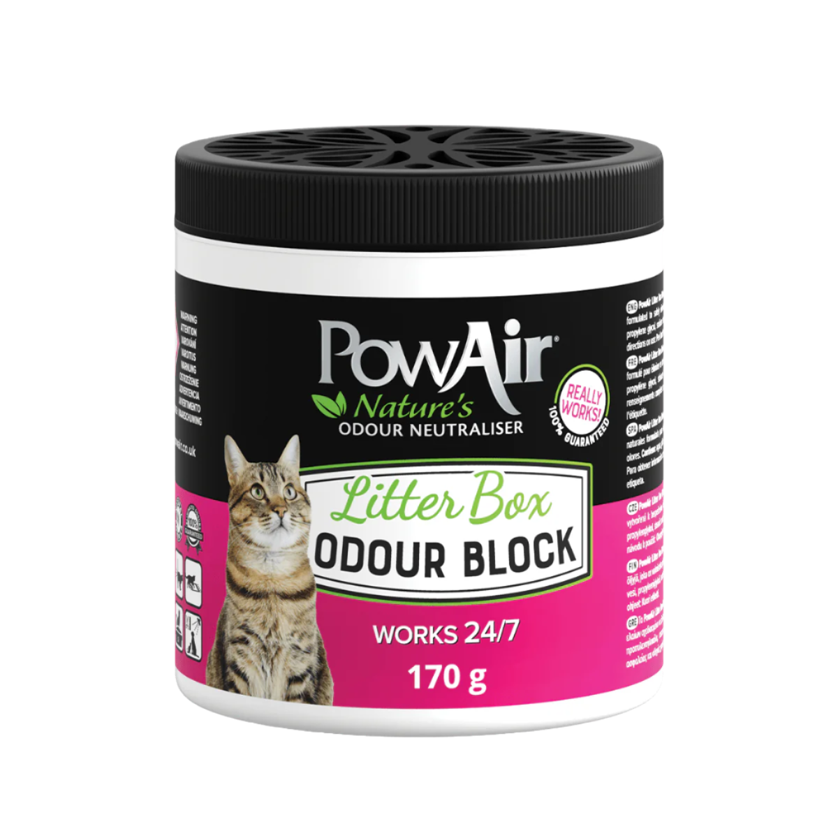 PowAir Cat Litter Box Odour Block - 170g